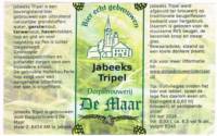 Dorpsbrouwerij De Maar, Jabeeks Tripel