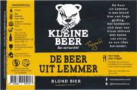 Kleine Beer Brouwerij, De Beer Uit Lemmer Blond Bier