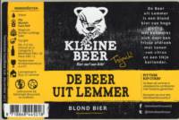 Kleine Beer Brouwerij, De Beer Uit Lemmer Blond Bier