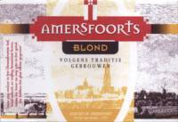 Buitenlandse bieren voor Nederlandse markt (etiket Nederlandse plaatsnaam), Amersfoorts Blond