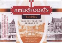 Buitenlandse bieren voor Nederlandse markt (etiket Nederlandse plaatsnaam), Amersfoorts Tripel