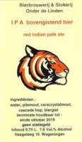 Brouwerij Onder De Linden, IPA Bovengistend Bier Red Indian Pale Ale