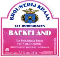 Brouwerij Kraan (Bodegraven), Baekeland