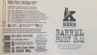 Brouwerij Kees, Barrel Project 18.02