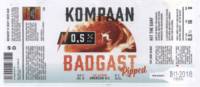 Kompaan Dutch Craft Beer Company, Badgast Ripped Kompaan Dutch Craft Beer Company, Badgast Ripped