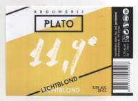 Buitenlandse bieren voor Nederlandse markt (etiket Nederlandse plaatsnaam), 11,9 Lichtblond