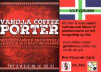Wildervanker Brouwerij, Vanilla Coffee Porter Wildervanker Brouwerij, Vanilla Coffee Porter