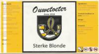 Brouwerij Ouwetoeter, Sterke Blonde