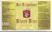 Microbrouwerij De Rijpelaer, Blond Bier Allodium