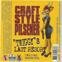 Bierbrouwerij Vermeersen , Craft Style Pilsener Twiggy's Last Resort
