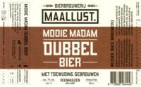 Bierbrouwerij Maallust, Mooie Madam Dubbel