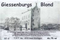 Bierbrouwerij 't Kuipertje, Giessenburgs Blond
