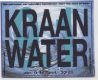 Brouwerij Kraan (Bodegraven), Kraan Water