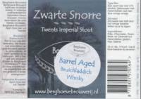 Berghoeve Brouwerij, Zwarte Snorre Twents Imperial Stout