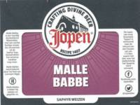 Jopen B.V., Jopen Malle Babbe Saphyr Weizen