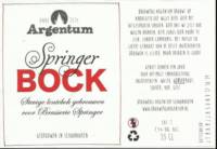 Stadsbrouwerij Argentum, Springer Bock