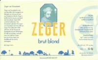 Brouwerij In De Nacht, Zeger Brut Blond