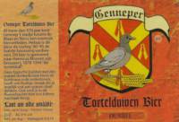 Buitenlandse bieren voor Nederlandse markt (etiket Nederlandse plaatsnaam), Genneper Tortelduiven Bier Dubbel