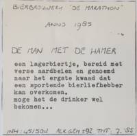 Amateurs, De man met de hamer