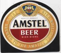 Licentiebrouwsels , Amstel Beer Bier  Biere
