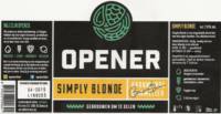 Opener Bier, Simply Blonde
