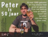 Brouwerij Klein Duimpje, Peter is 50 Jaar