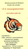 Brouwerij Onder De Linden, IPA Bovengistend Bier Red Indian Pale Ale