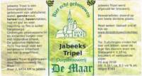Dorpsbrouwerij De Maar, Jabeeks Tripel