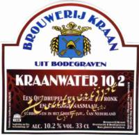 Brouwerij Kraan (Bodegraven), Kraanwater 10.2 Houtgerijpt