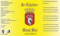 Microbrouwerij De Rijpelaer, Blond Bier Allodium