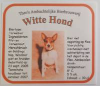 Amateurs, Witte Hond