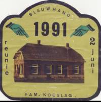 Amateurs, Blauwhand Fam. Koeslag