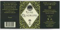 Brewery Lux, Luxe Quadrupel Brewery Lux, Luxe Quadrupel