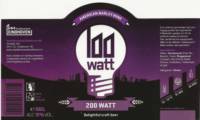 100 Watt Brewery, 200 Watt American Barley Wine