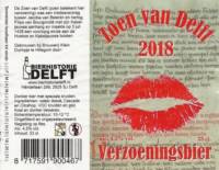 Bierhistorie Delft, Zoen van Delft 2018