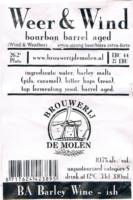 Brouwerij De Molen, Weer & Wind BA Barley Wine-ish