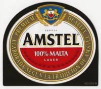 Licentiebrouwsels , Amstel Cerveza 100% malta lager