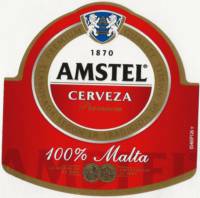 Licentiebrouwsels , Amstel 100% malta cerveza premium
