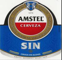 Licentiebrouwsels , Amstel 1870  cerveza sin