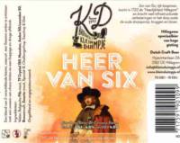 Brouwerij Klein Duimpje, Heer van Six