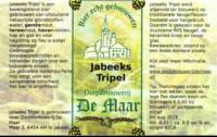 Dorpsbrouwerij De Maar, Jabeeks Tripel