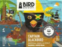 Bird Brewery, Captain Blackbird Imperial Vanilla Stout Barrel Aged Rum