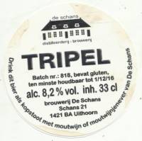Bierbrouwerij De Schans, Tripel Bierbrouwerij De Schans, Tripel