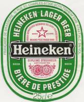 Licentiebrouwsels , Heineken Lager Beer Biere De Prestige