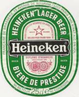 Licentiebrouwsels , Heineken Lager Beer Biere De Prestige