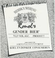 Amateurs, Ronol's Gender Bier