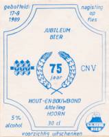 Amateurs, Jubileum Bier 75 jaar CNV