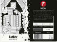 Brouwerij Frontaal, Author Belgian Wheat Ale