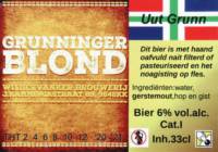 Wildervanker Brouwerij, Grunninger Blond