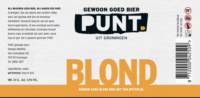 Punt, Blond Punt, Blond